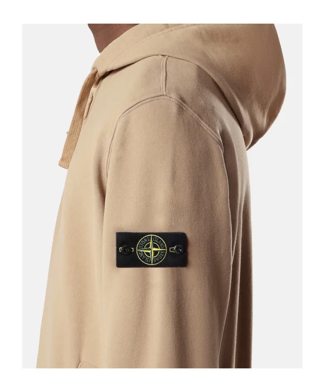 Stone Island Regular-fit zip-up hooded sweatshirt with ribbed inserts, photo 4 of 4 from SENSER