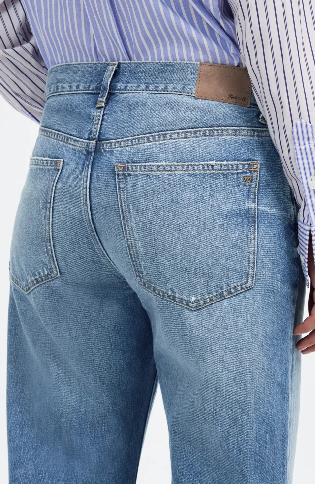 Madewell The Dean Airy Easy Straight Leg Jeans, photo 10 of 11 from Nordstrom Rack