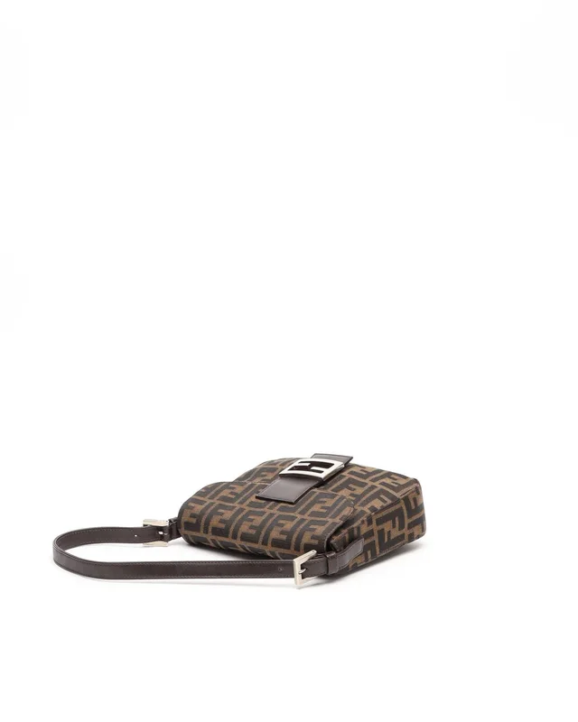 Fendi Zucca Shoulder Bag in Canvas from A Retro Tale, photo 5 of 11