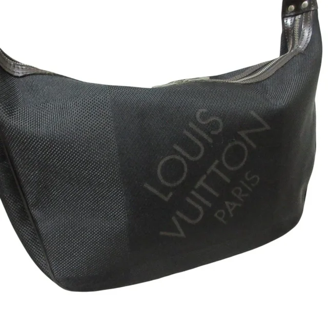Louis Vuitton Damier Geant Messenger Bag in Black Canvas from LuxUness, photo 6 of 11