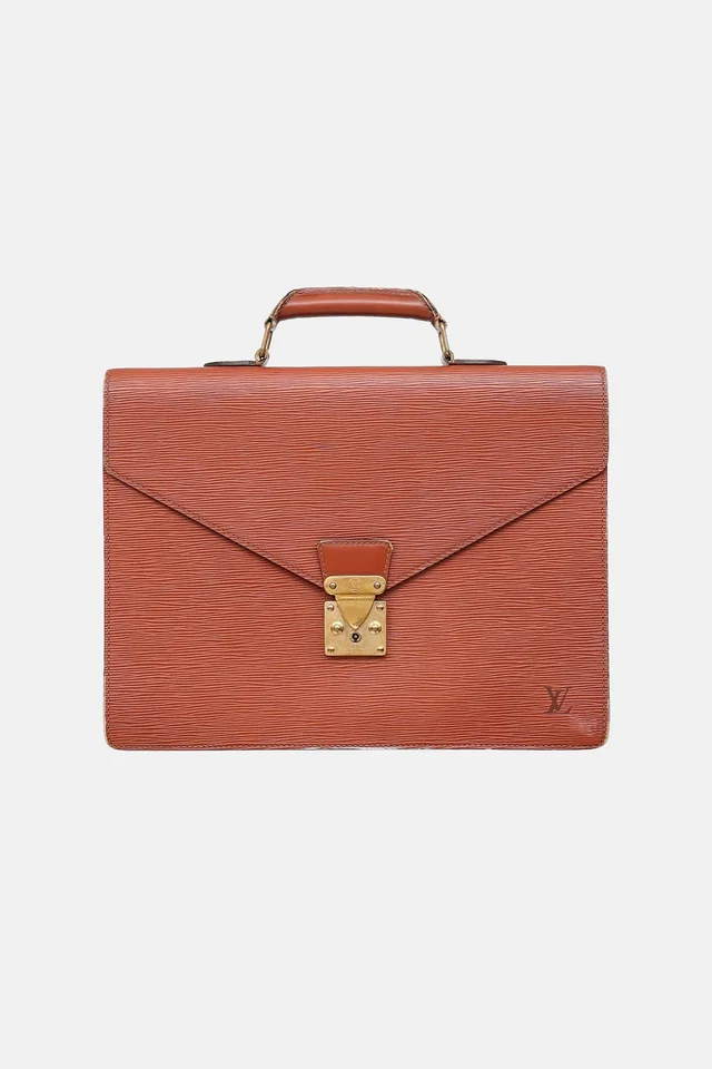 Louis Vuitton Epi Leather Briefcase in Leather from VSP Consignment