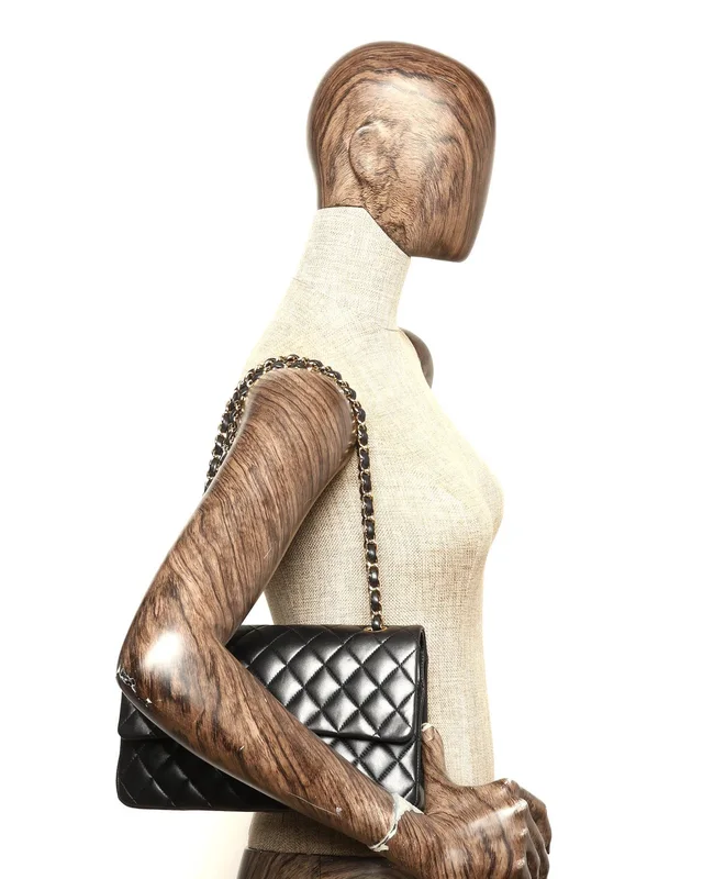 Chanel Classic Medium Double Flap Bag in Leather from A Retro Tale, photo 9 of 9