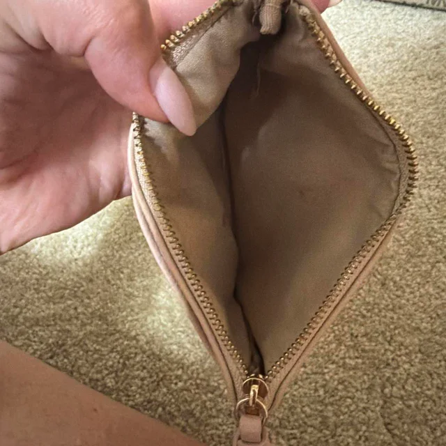 Chloé Women's Makeup and toiletry bags - Pink in pink from Depop, photo 3 of 4