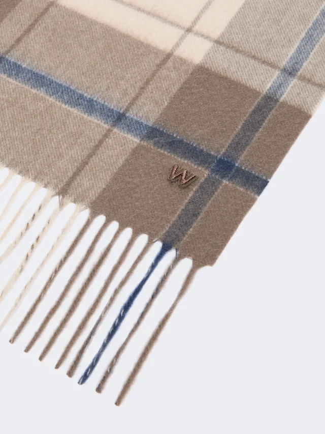 Weekend Max Mara Cashmere scarf - Brown, photo 2 of 3 from SENSER