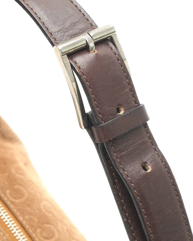 Celine Suede Macadam Shoulder Bag in Suede from A Retro Tale, photo 7 of 12