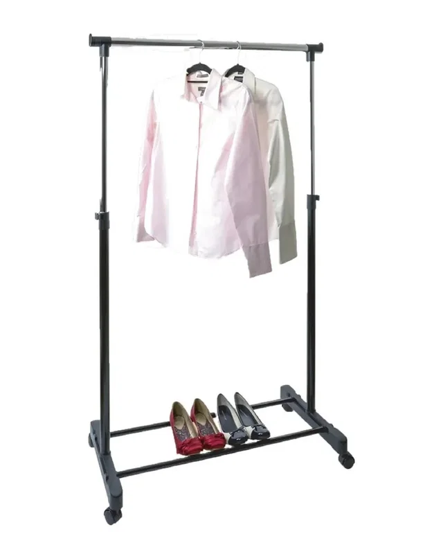 J&V Textiles Double Rod Clothing Garment Rack, image 1 of 1 from Rue La La
