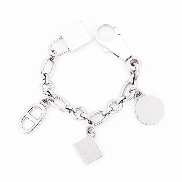 Hermès Olga Breloques Bag Charm Silver in Silver from Ginza Xiaoma, photo 2 of 3