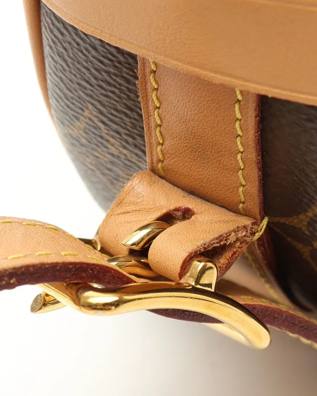 Louis Vuitton Monogram Boite Chapeau Souple PM Crossbody Bag in Denim from A Retro Tale, photo 7 of 9