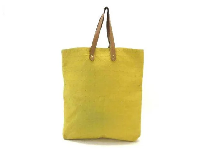 Hermès Yellow Ahmedabad Quilted Tote in Yellow Leather from Bagriculture