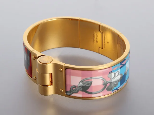 Hermès Wide Mors et Gourmette Charnière Bracelet from Ann's Fabulous Finds, photo 3 of 6