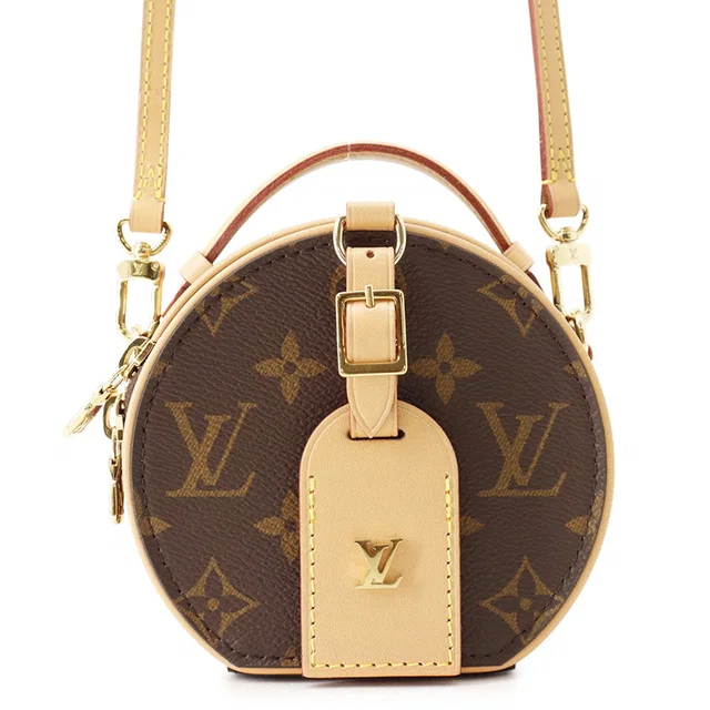 Louis Vuitton Mini Boite Chapeau Brown/BeigeM44699 Monogram in Brown from GALLERY RARE