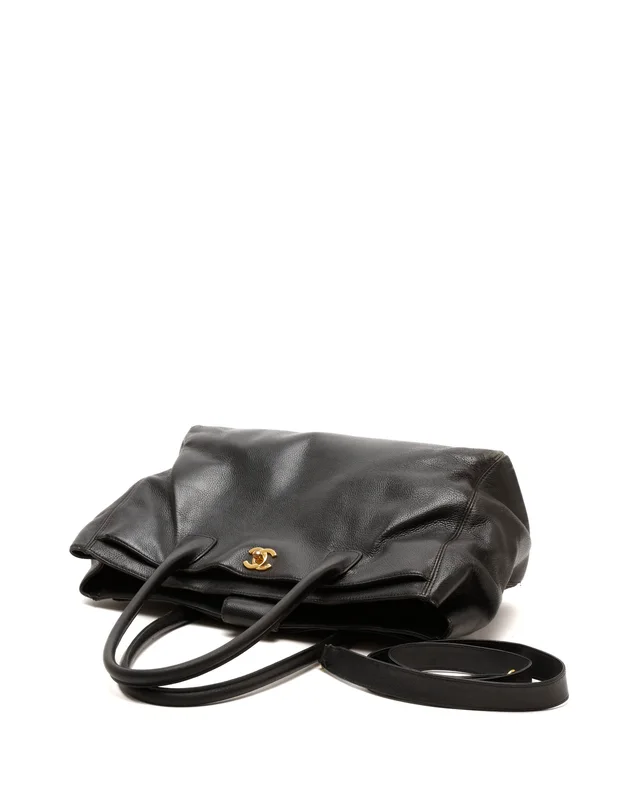 Chanel Caviar Executive Cerf Tote Bag in Caviar leather from A Retro Tale, photo 4 of 9