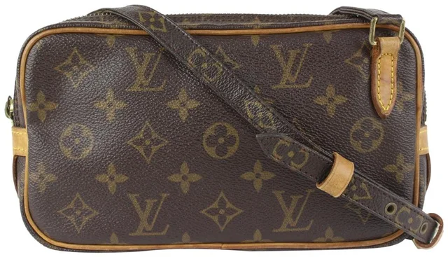 Louis Vuitton Monogram Pochette Marly Bandouliere Crossbody Bag in Canvas from Bagriculture