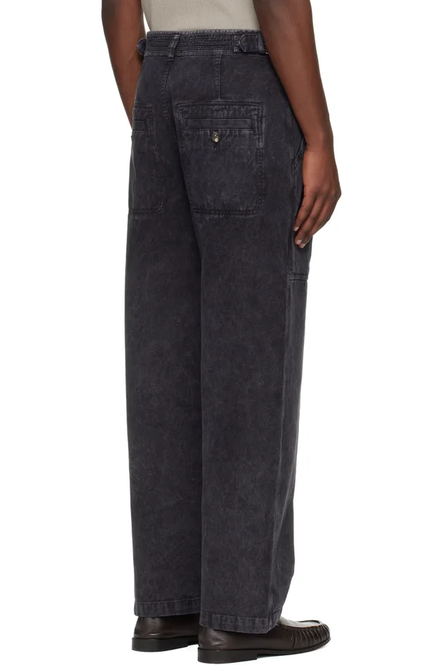 Isabel Marant Black Ilyan Jeans, photo 3 of 4 from SSENSE