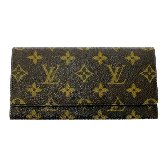 Louis Vuitton Monogram Portefeuille Long Wallet Brown in Brown from The Reluxe