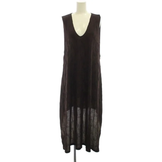 Brunello Cucinelli Long Vest Gilet Brown Neck Length in Brown from The Reluxe