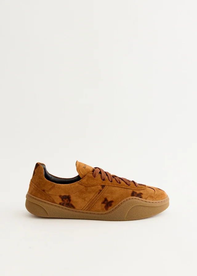 Acne Studios Bars Teddy Print M Sneakers in Brown from Incu, photo 1 of 1