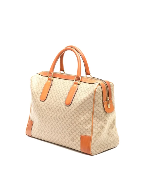Celine Macadam Boston Bag in Canvas from A Retro Tale, photo 3 of 14