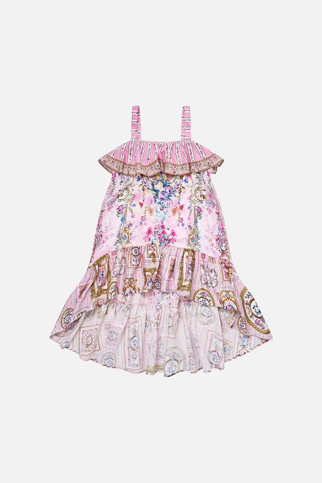 Camilla eBoutique KIDS WIDE STRAP HIGH LOW DRESS WITH FRILLS PALATIAL PASTELS from CAMILLA, photo 1 of 1
