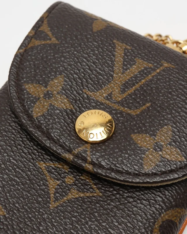 Louis Vuitton Monogram Pouch Bag Charm in Coated canvas from A Retro Tale, photo 3 of 4