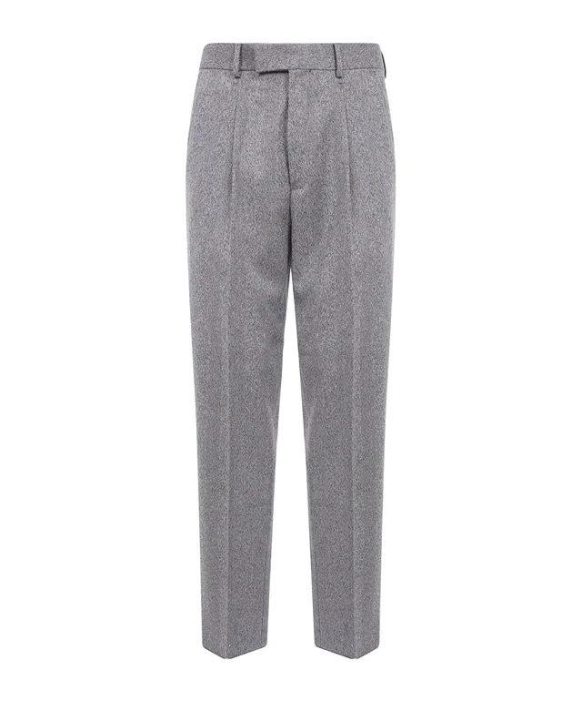 Zegna herringbone pleated wool trousers from SENSER, photo 1 of 1