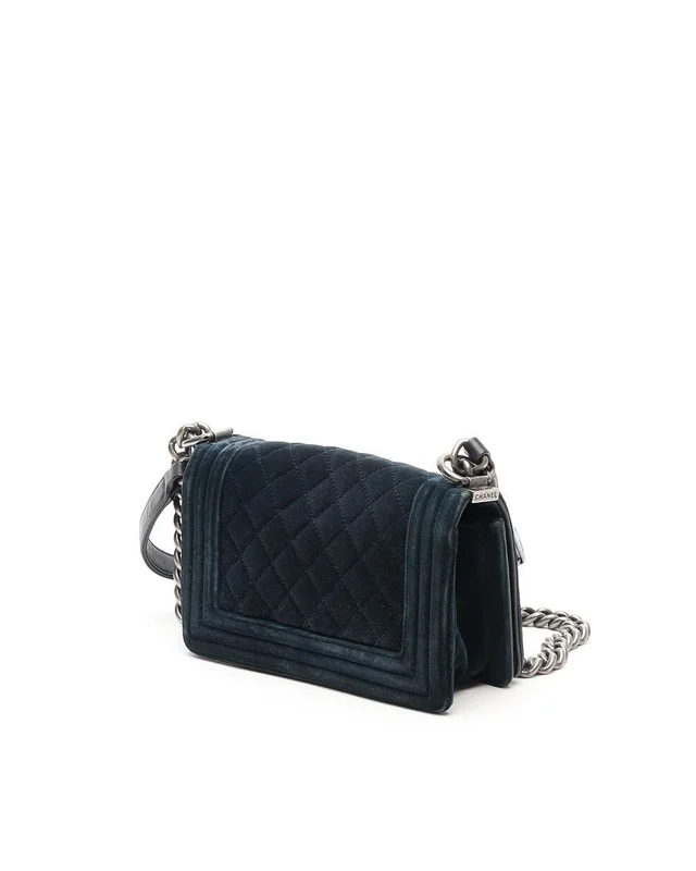 Chanel Small Velvet Boy Bag in Velvet from A Retro Tale, photo 3 of 10