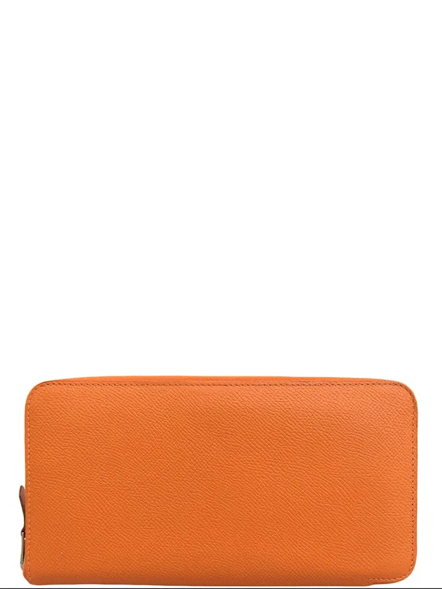 Hermès 2011 Azap Long Orange in Orange Epsom leather from VINTAGE QOO TOKYO