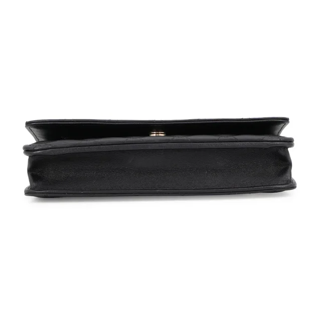 Chanel Matelasse Pearl Chain Wallet BlackAP1841 Lambskin Pearl in Lambskin from GALLERY RARE, photo 4 of 19