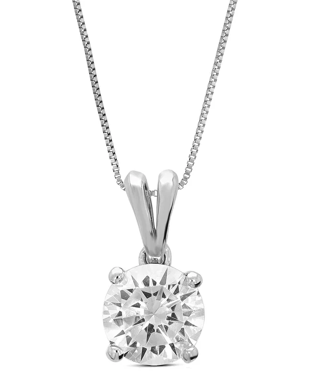 Amairah 14K 1.00 ct. tw. Lab-Grown Diamond Pendant Necklace, image 1 of 1 from Rue La La