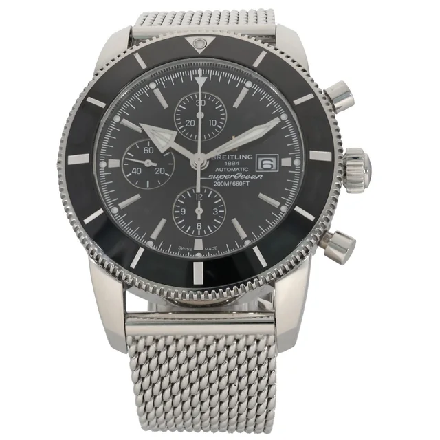 Breitling Superocean A13312 46mm Stainless Steel Watch from H&T