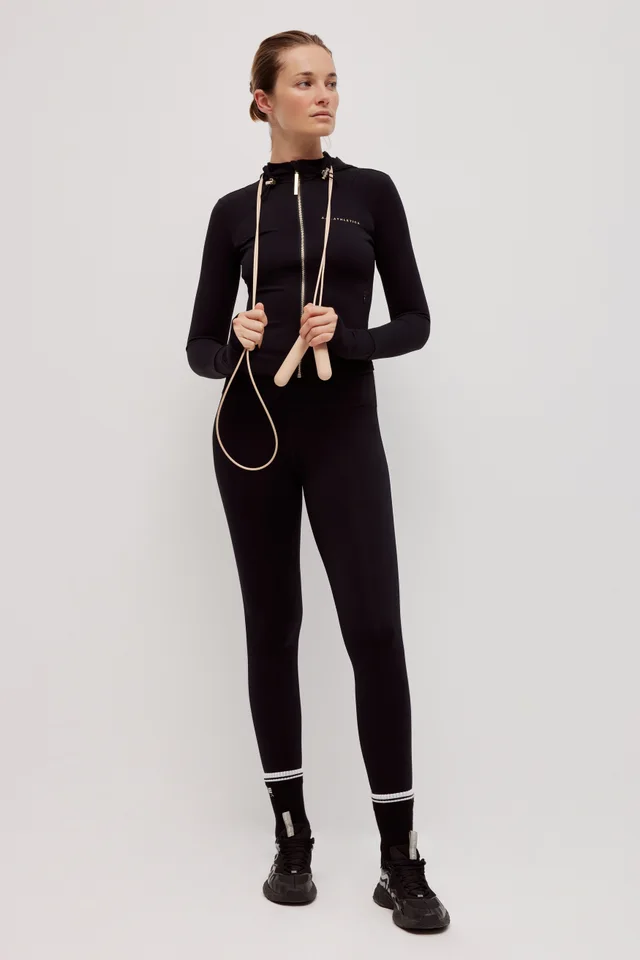 Athletica Fitted Running Jacket in Black from Aje, photo 1 of 1