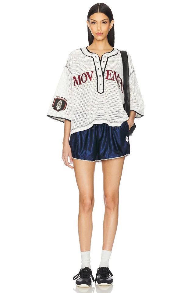 Free People x FP Movement Camp Out Tee in Ivory Combo, photo 5 of 5 from REVOLVE (Canada)