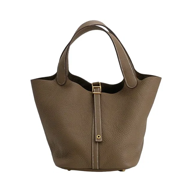 Hermès Handbag Picotin Lock MM in Clemence leather from The Reluxe