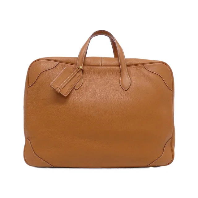 Hermès Victoria Valais 45 Boston Bag in Clemence leather from The Reluxe