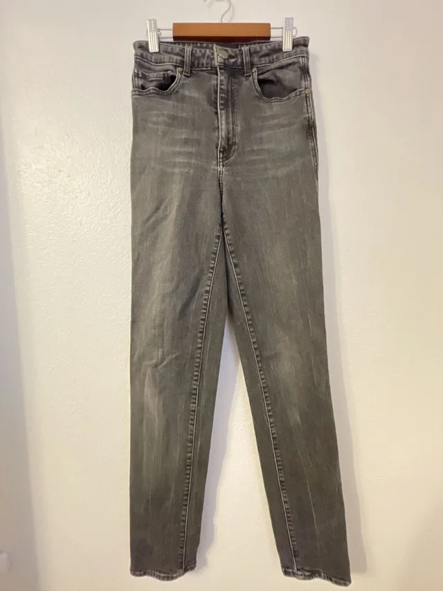 Khaite Black High Rise Skinny Jeans Size 26 in gray Denim from Poshmark