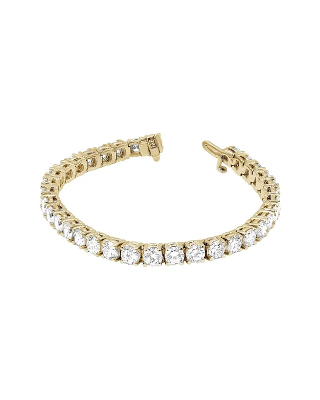 Diana M Lab Grown Diamonds Diana M. Fine Jewelry 14K 7.00 ct. tw. Lab Grown Diamond Tennis Bracelet, image 1 of 1 from Gilt