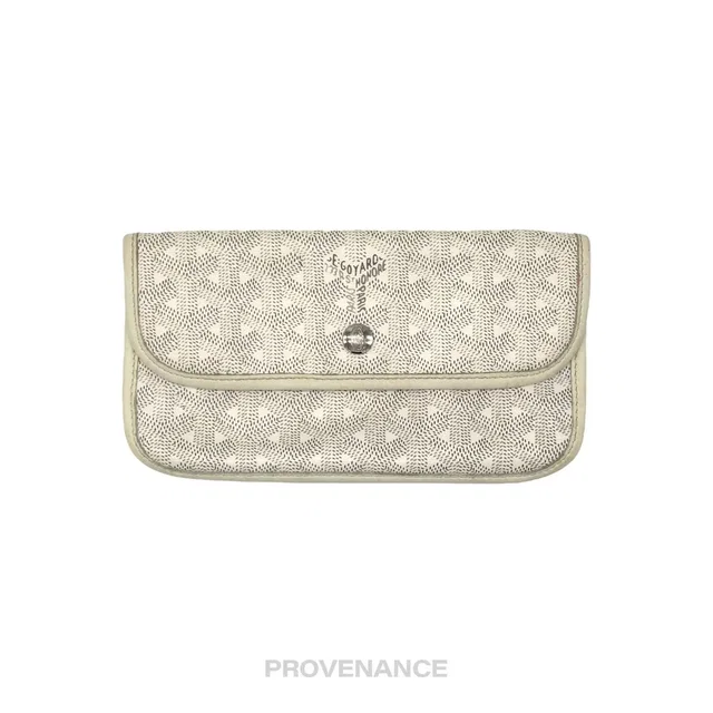 Goyard St. Louis Pouch Wallet - White Goyardine in white Leather from Grailed