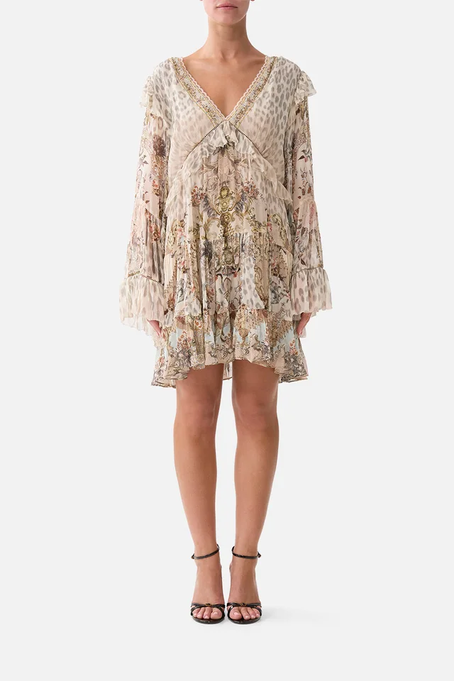 Camilla eBoutique TIERED SWING MINI DRESS ARANJUEZ ANIMALIA from CAMILLA, photo 1 of 1