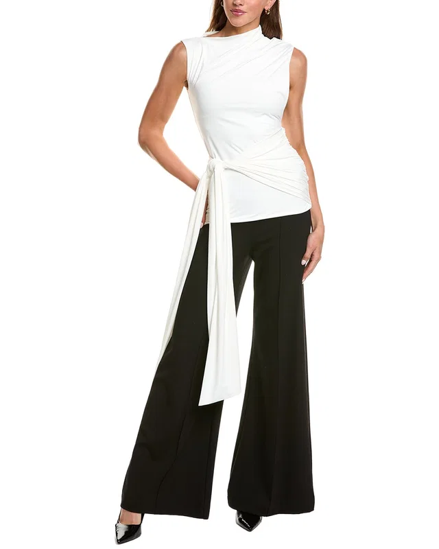 Bardot Jordan Longline Tie Top, image 1 of 1 from Gilt
