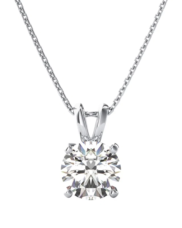 Lab Grown Diamonds 14K 0.50 ct. tw. Lab-Grown Diamond Sol Pendant, image 1 of 1 from Rue La La