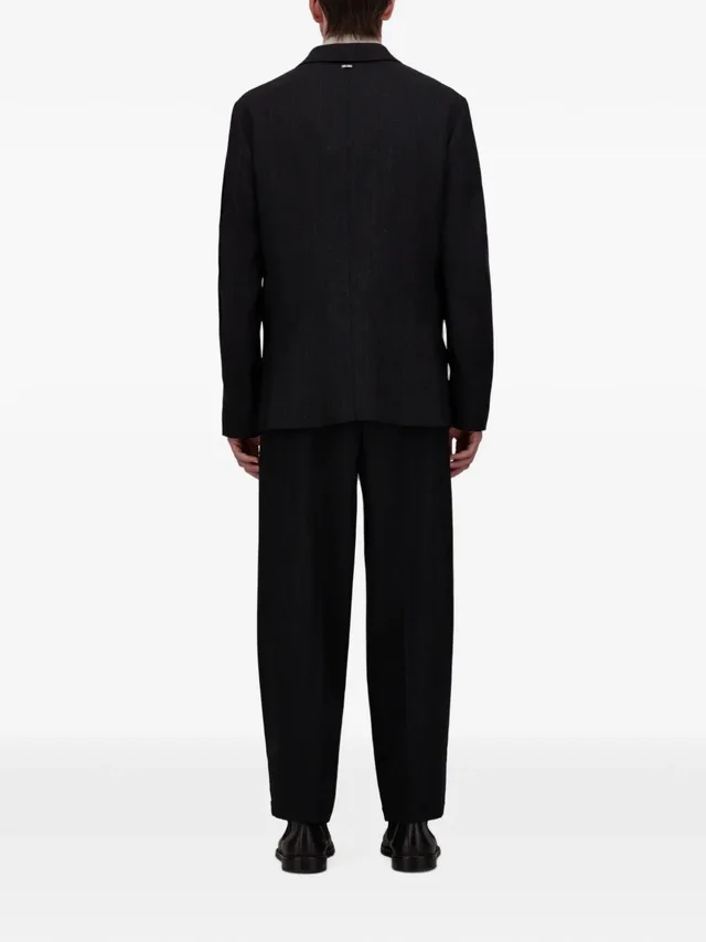 Herno wool-twill pleated trousers, photo 5 of 5 from SENSER