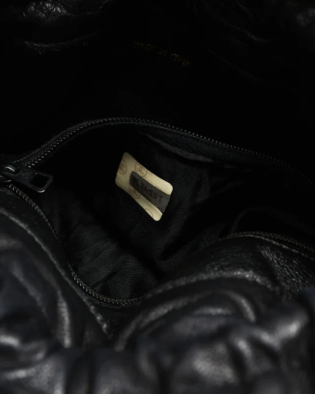 Chanel CC Tassel Bucket On Chain Bag in Leather from A Retro Tale, photo 8 of 9