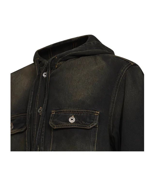 Off-White Bookish hooded denim jacket, photo 3 of 3 from SENSER