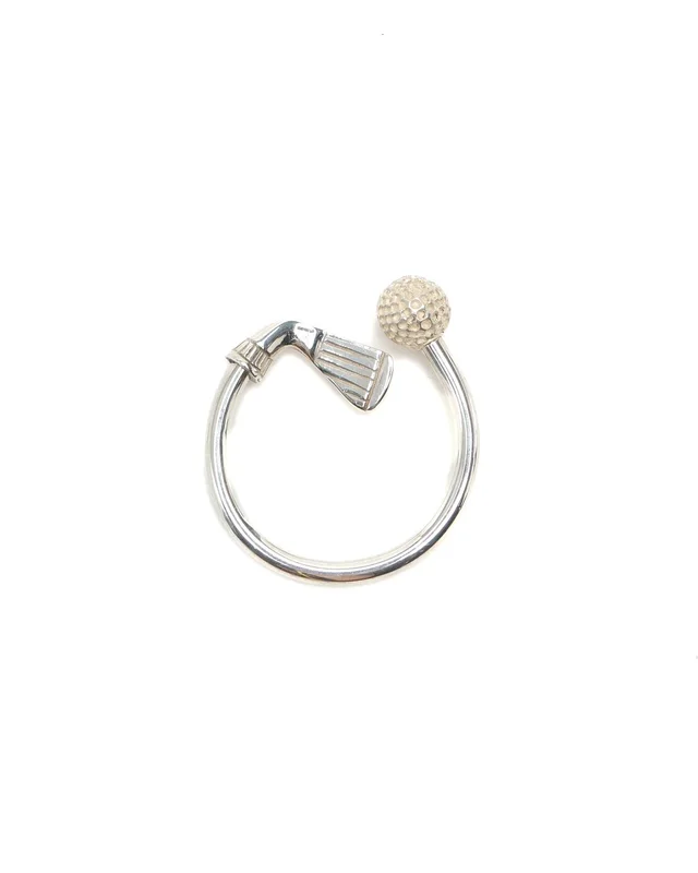 Tiffany & Co. Silver Golf Key Ring in Silver from A Retro Tale