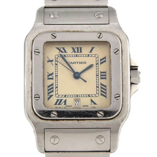 Cartier Santos Galbee Stainless Steel Quartz from LuxUness