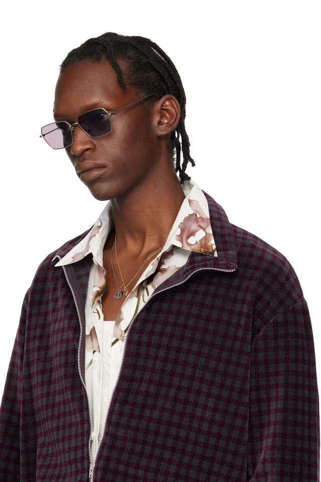 RETROSUPERFUTURE Silver Balarm Sunglasses, photo 4 of 4 from SSENSE