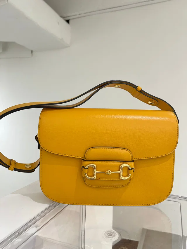 Gucci Yellow Calf Bag in Yellow from Luxury Promise