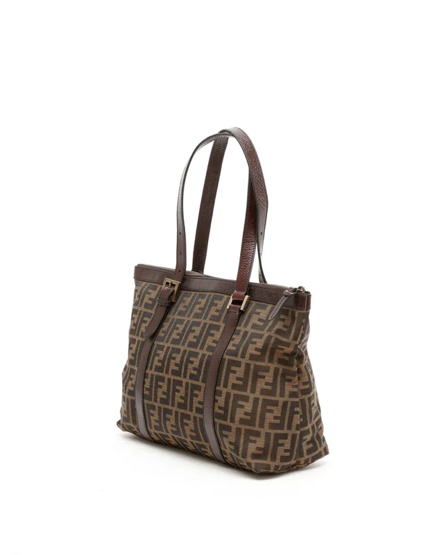 Fendi Zucca Tote Bag in Canvas from A Retro Tale, photo 2 of 7