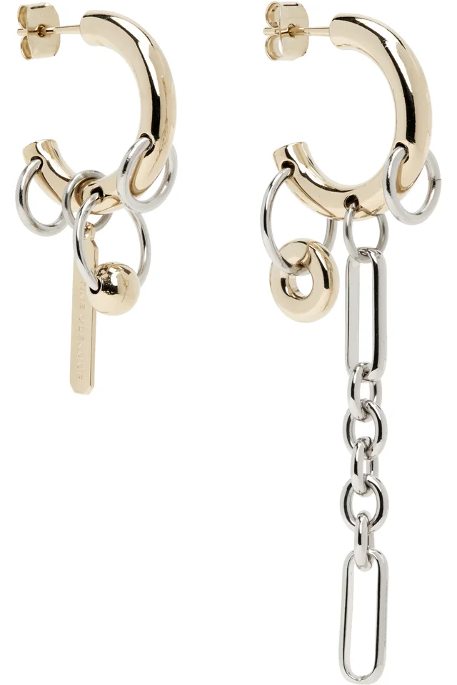 Justine Clenquet Iris Earrings, photo 2 of 3 from SSENSE