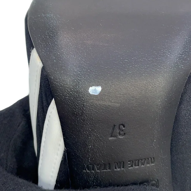 Balenciaga Adidas Collaboration Knife Booties Black/White724073 Polyester Size 37 in Black from GALLERY RARE, photo 11 of 16